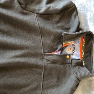 Orvis 1/4 zip pullover sweater
